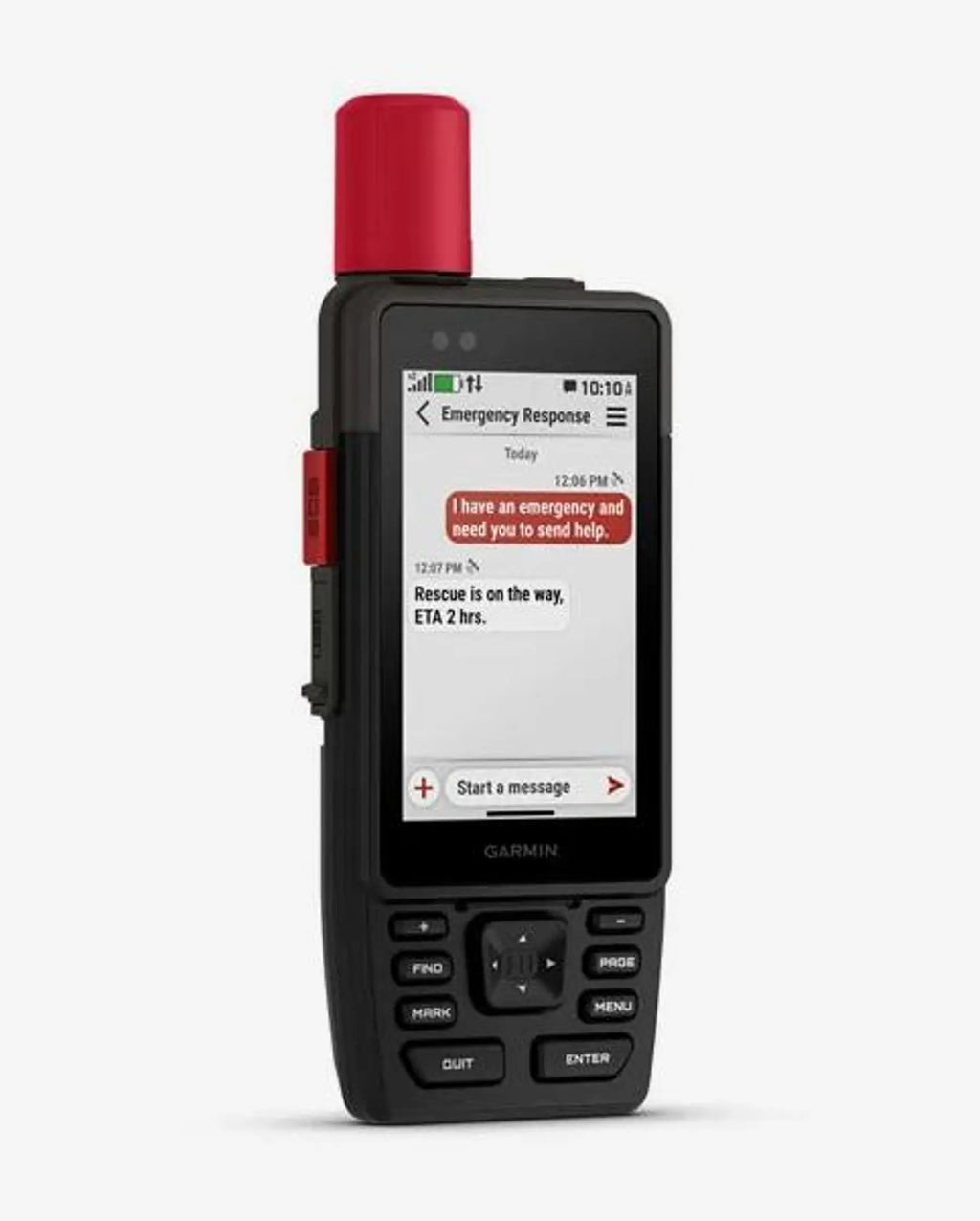Das Garmin GPSMAP H1i (Schwarz/Rot)