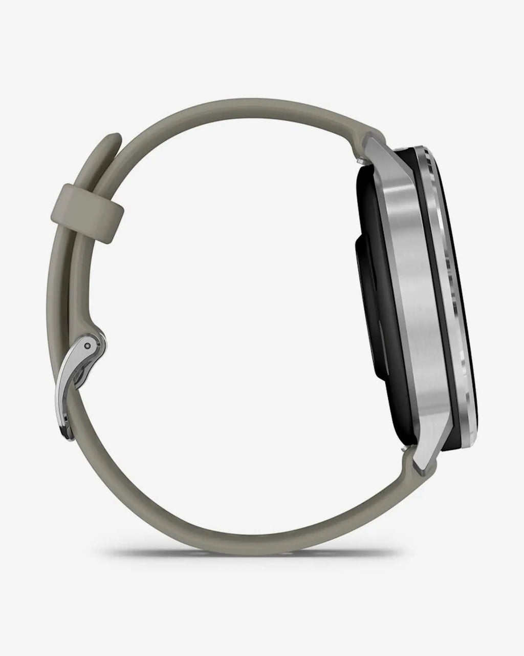 Garmin Venu 4 – 45 mm Silber mit grauem Armband