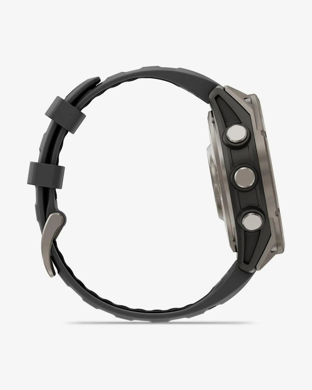 Garmin Fenix 8 Pro AMOLED Saphirglas 47 mm, Titangrau, Silber, Schwarz, Graues Armband