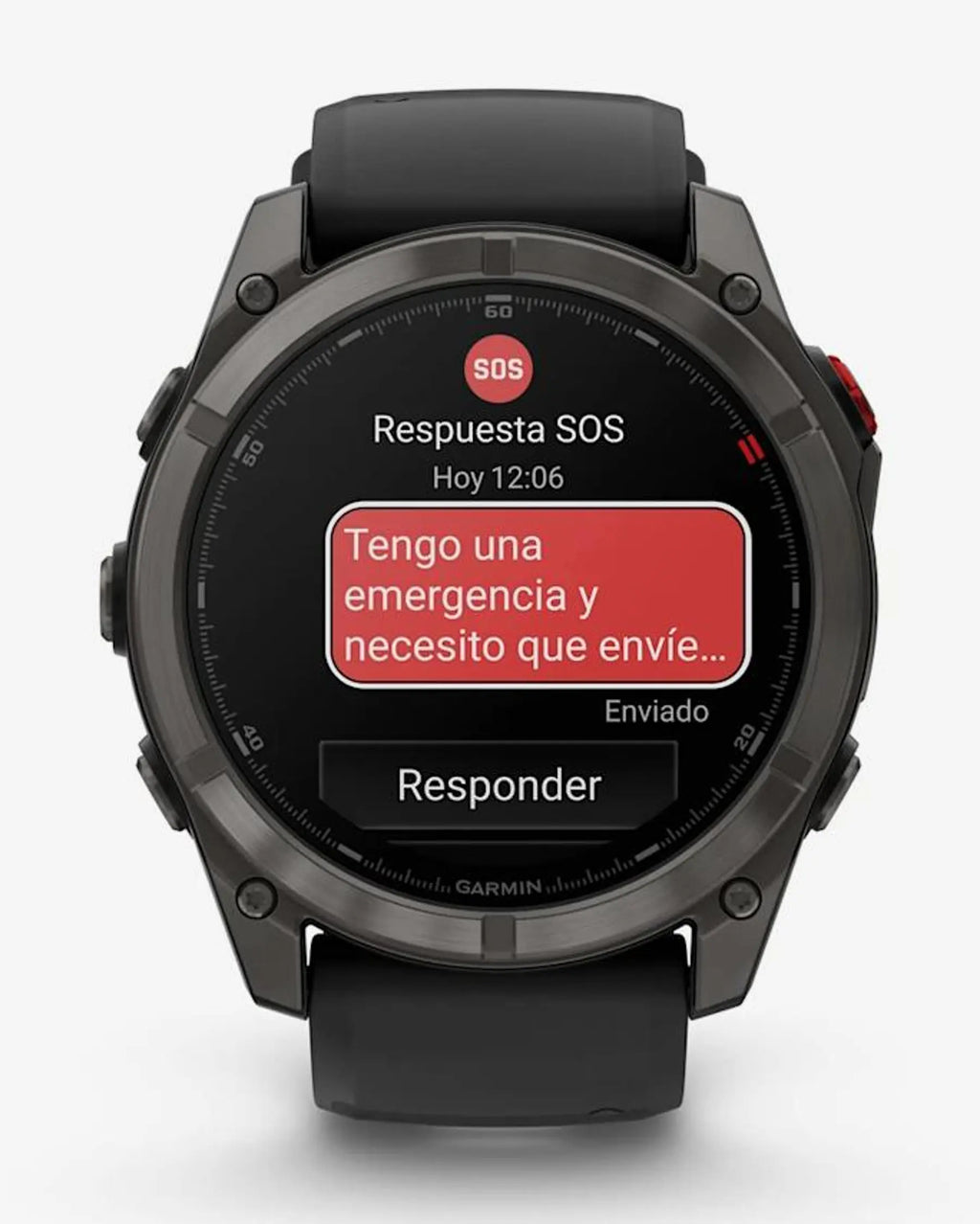 Garmin Fenix 8 Pro AMOLED Saphir 51 mm Titan Carbonschwarz Armband