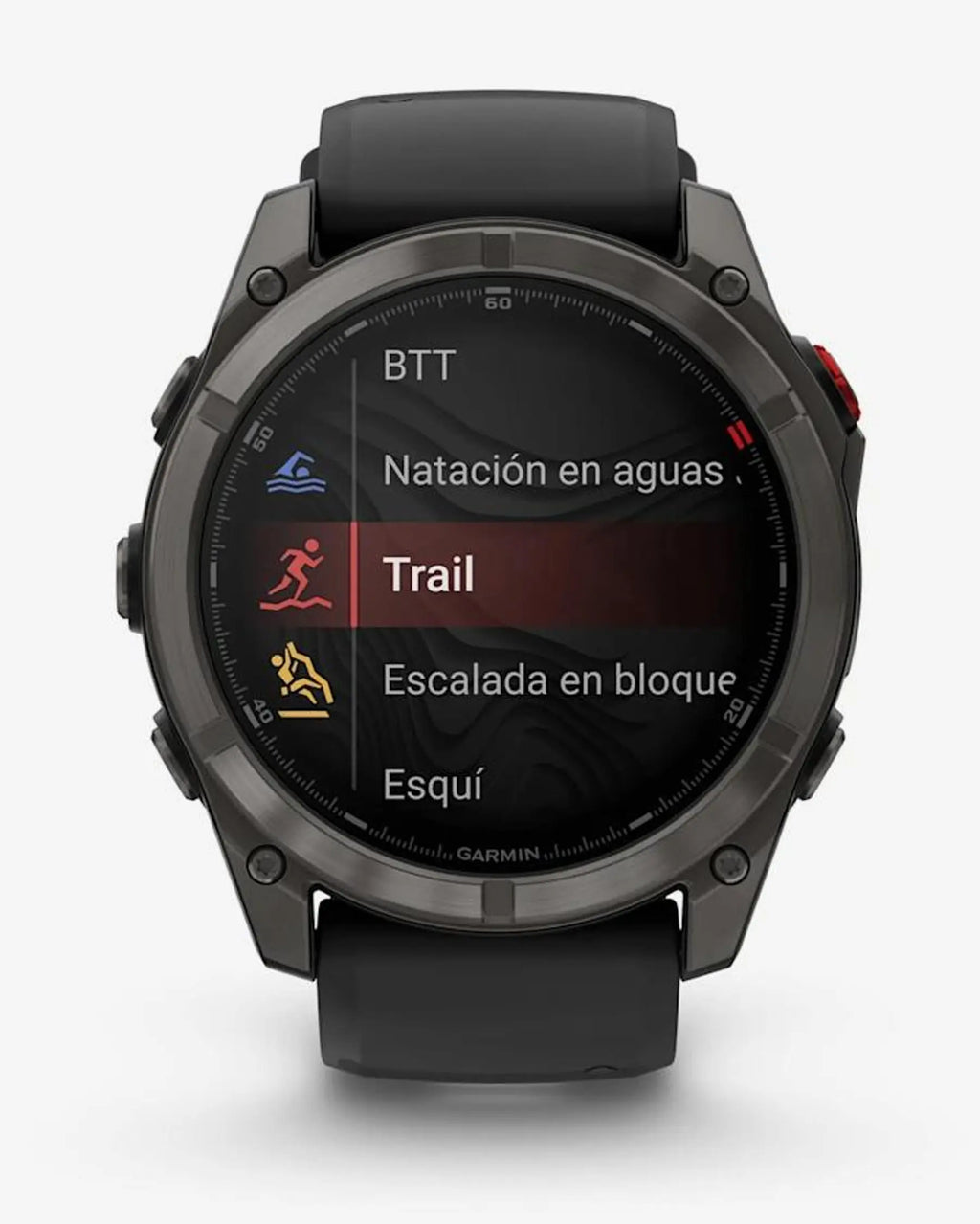 Garmin Fenix 8 Pro AMOLED Saphir 51 mm Titan Carbonschwarz Armband