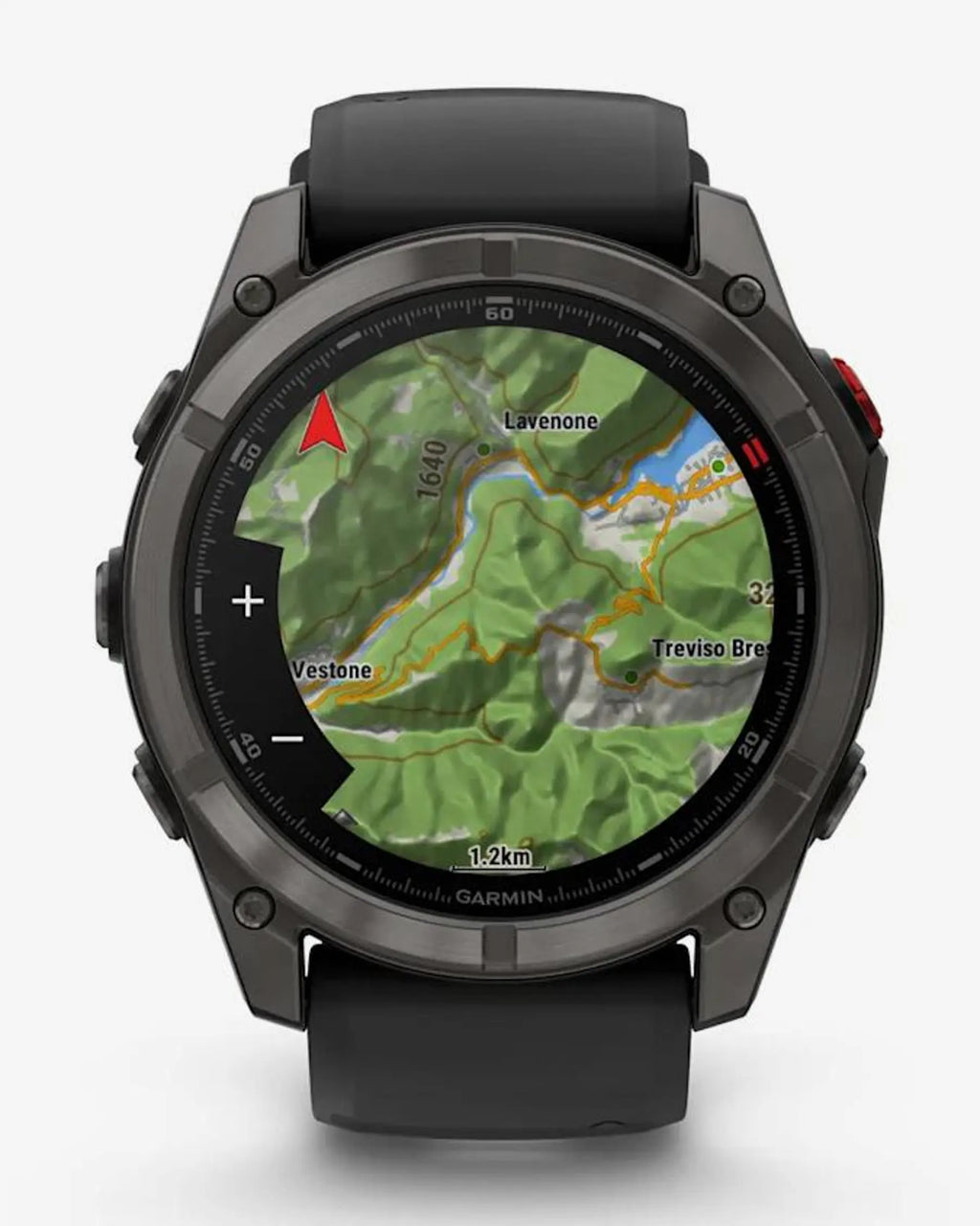 Garmin Fenix 8 Pro AMOLED Saphir 51 mm Titan Carbonschwarz Armband