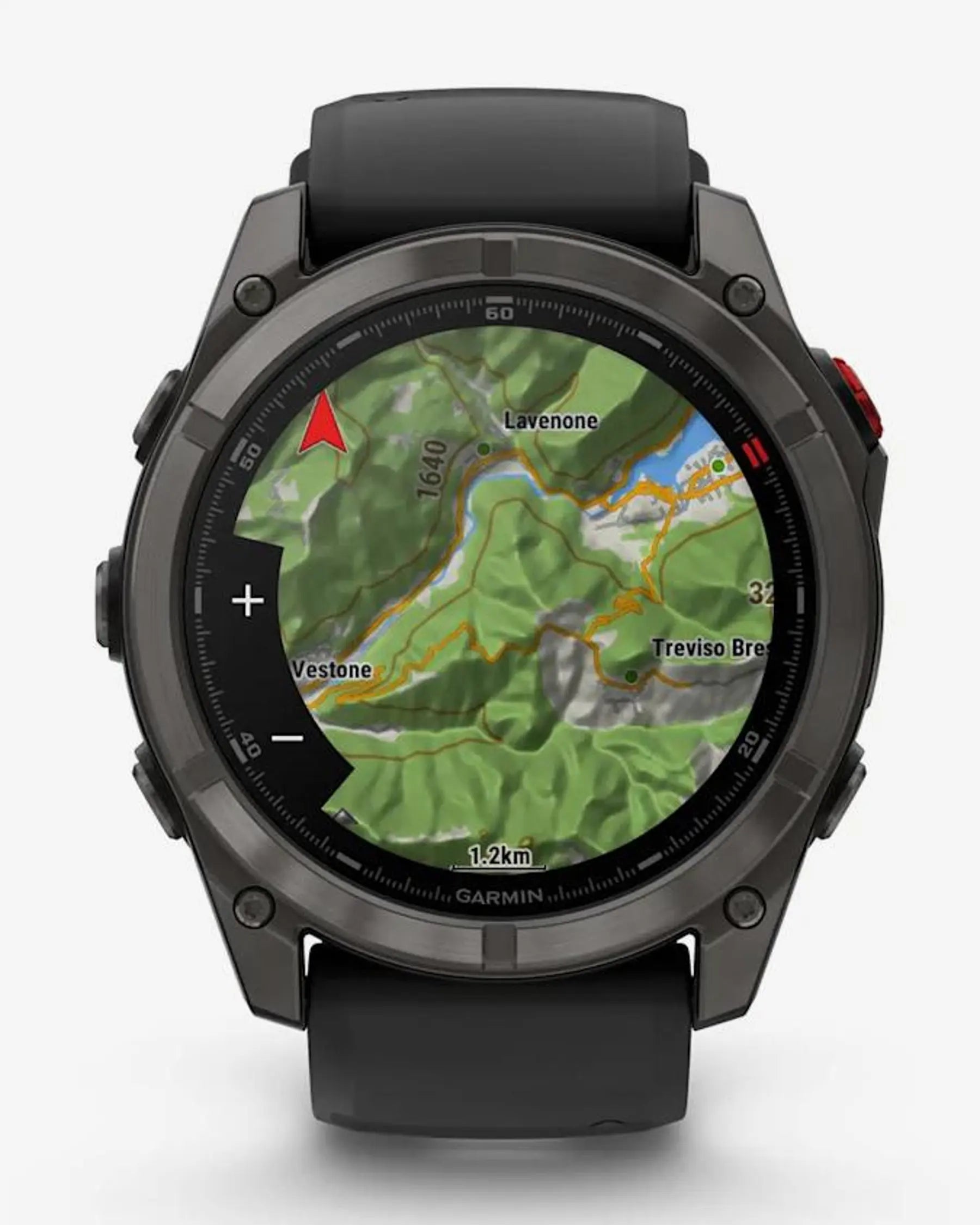 Garmin Fenix 8 Pro AMOLED Saphir 51 mm Titan Carbonschwarz Armband