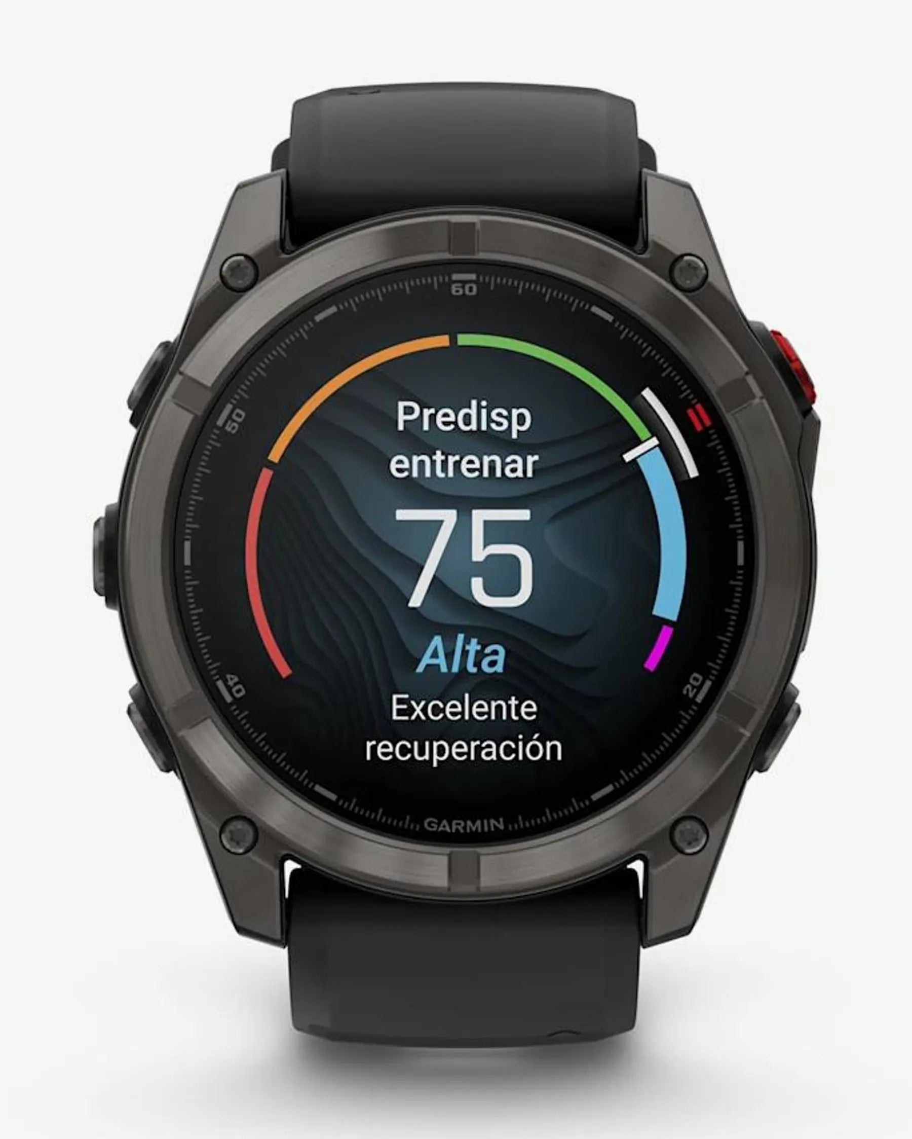 Garmin Fenix 8 Pro AMOLED Saphir 51 mm Titan Carbonschwarz Armband