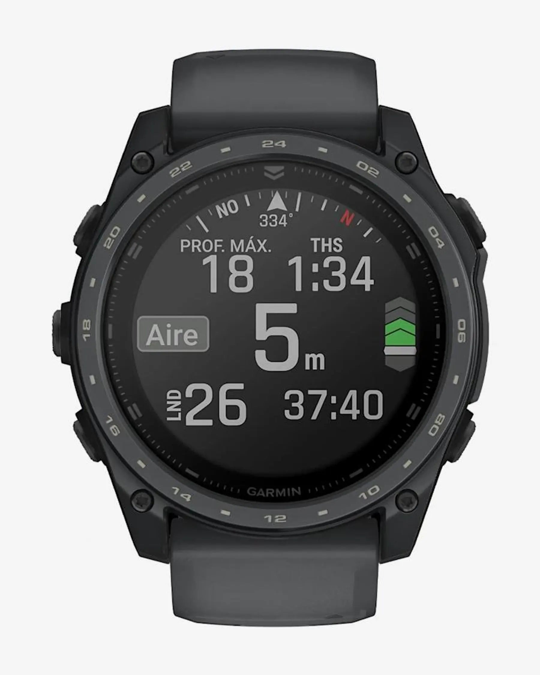 Garmin Tactix 8 Cerakote 51 mm Grau