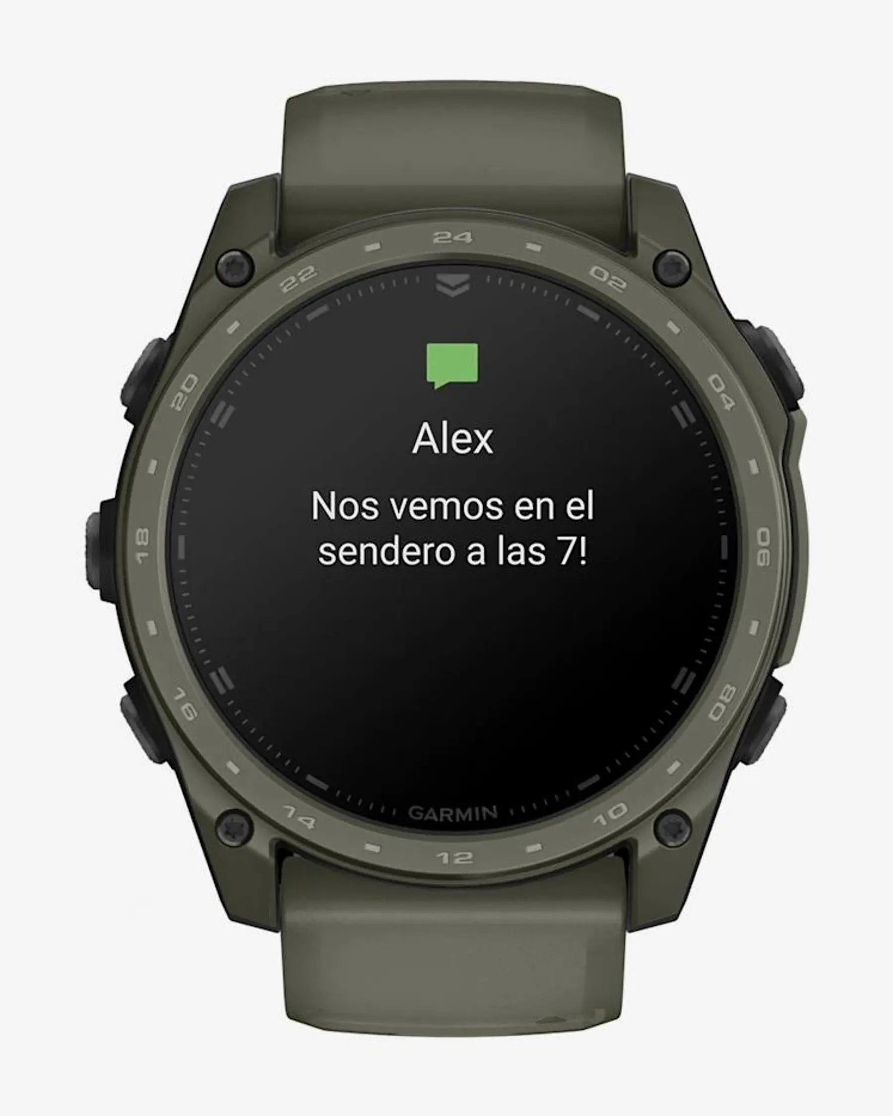 Garmin Tactix 8 AMOLED 51 mm Cerakote Grün