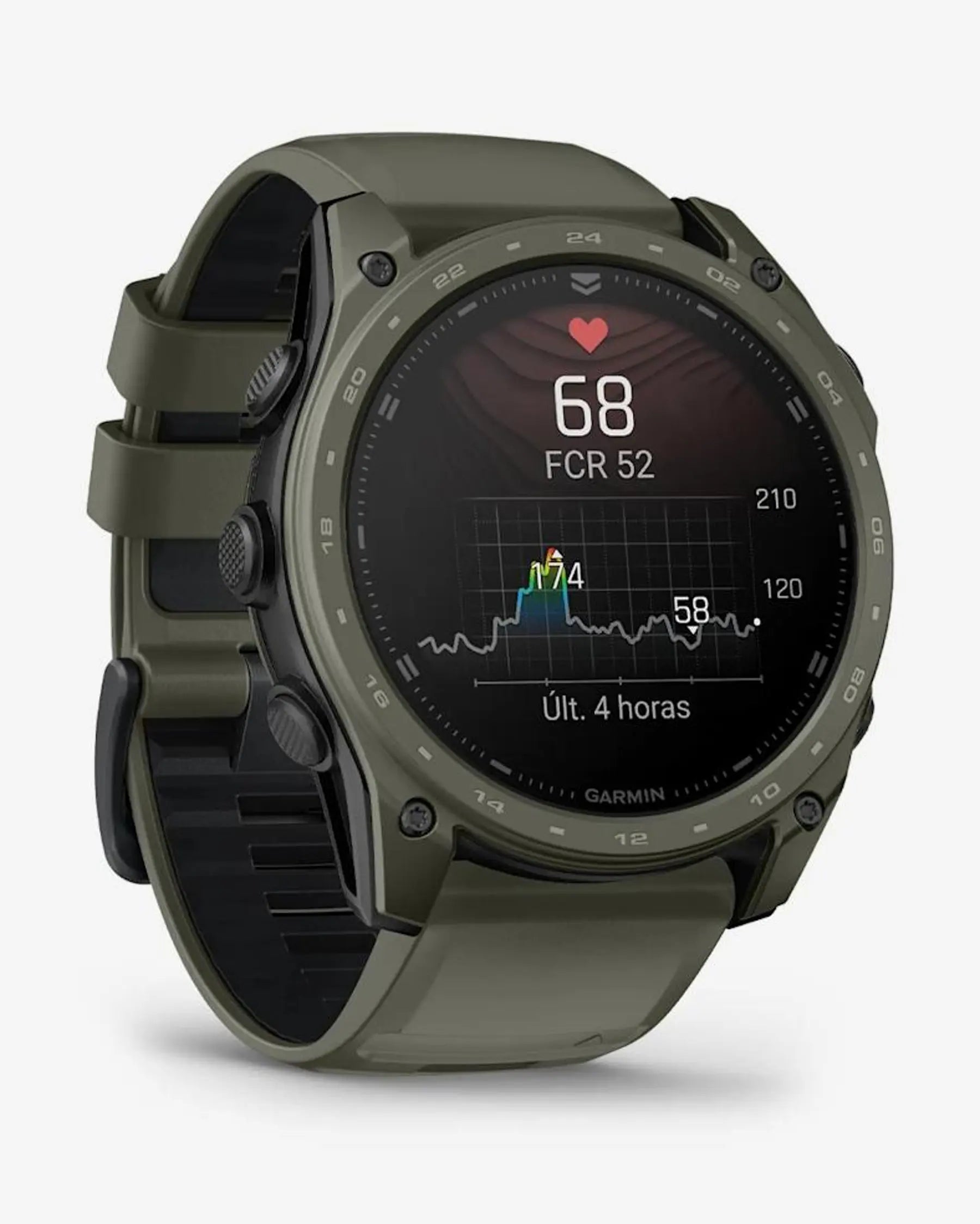 Garmin Tactix 8 AMOLED 51 mm Cerakote Grün