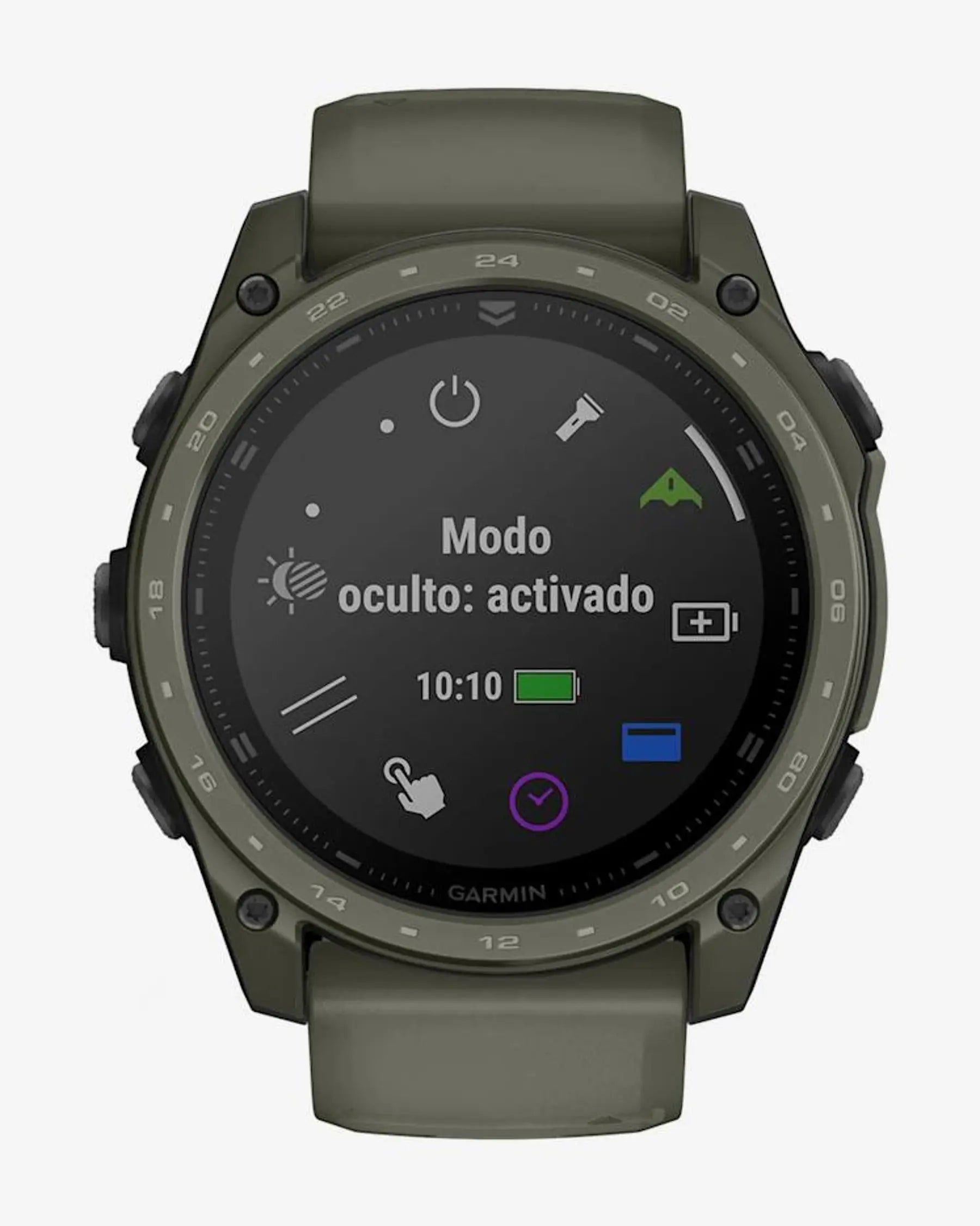 Garmin Tactix 8 AMOLED 51 mm Cerakote Grün