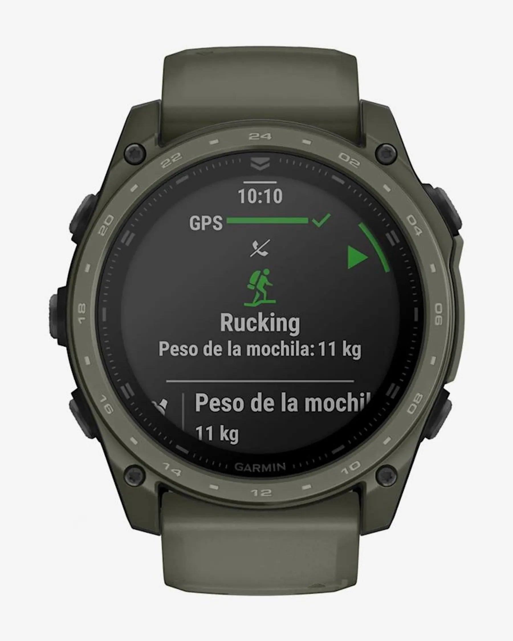 Garmin Tactix 8 AMOLED 51 mm Cerakote Grün