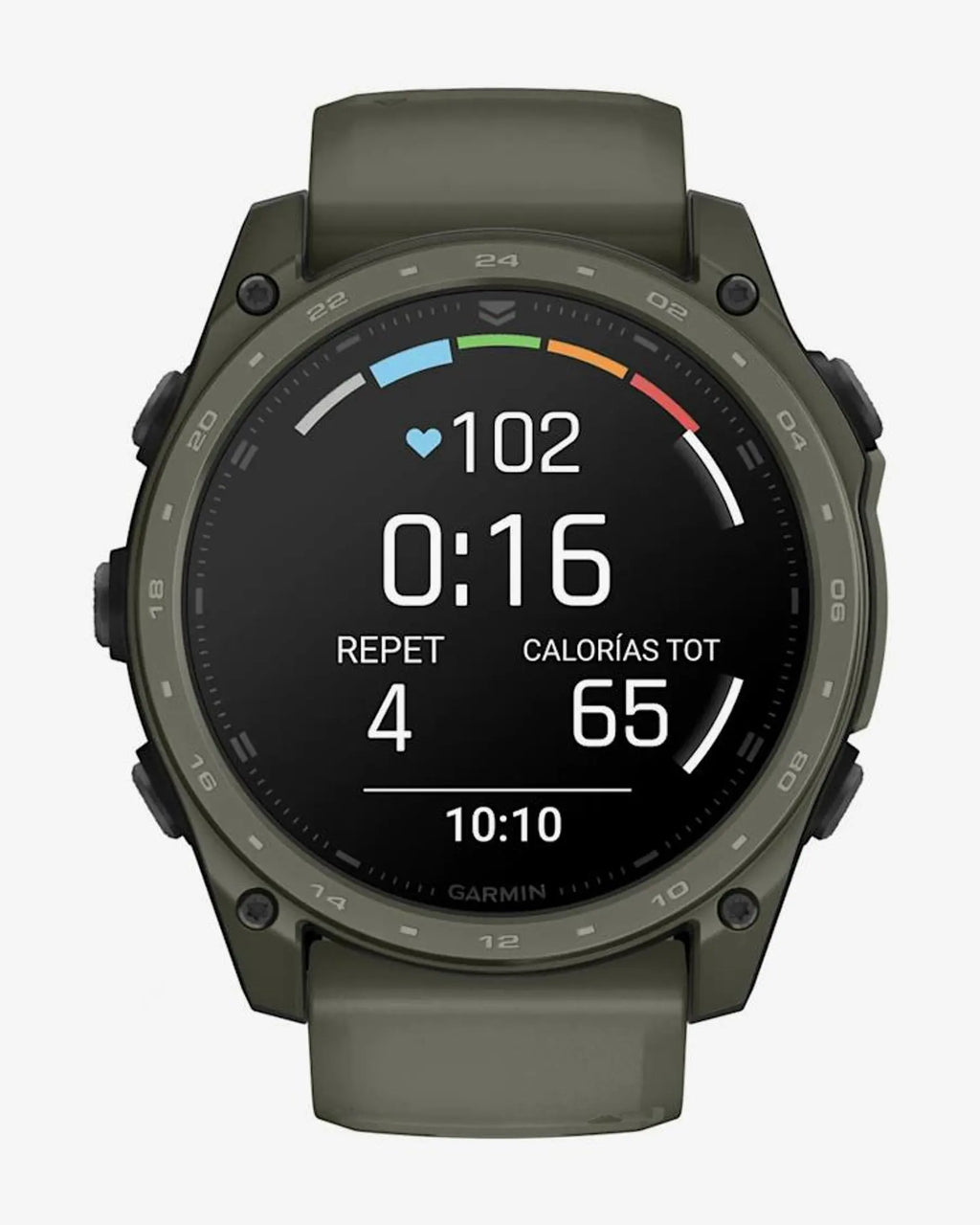 Garmin Tactix 8 AMOLED 51 mm Cerakote Grün
