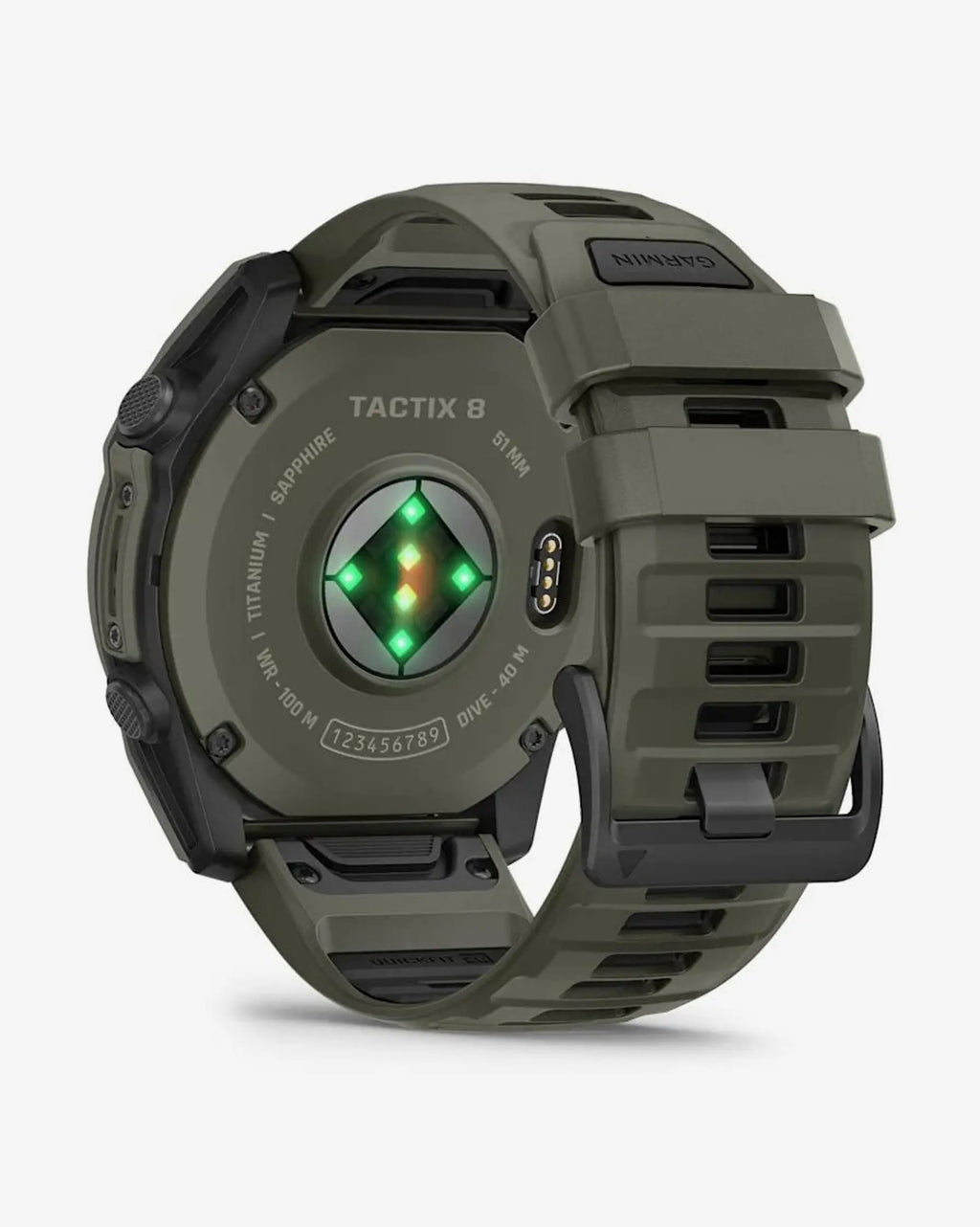 Garmin Tactix 8 AMOLED 51 mm Cerakote Grün
