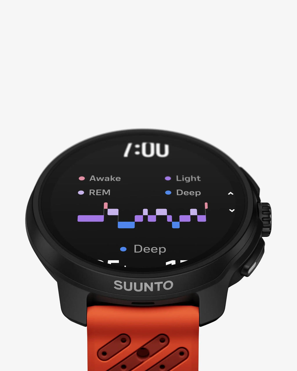 Suunto Race 2 Edelstahl in Korallenorange