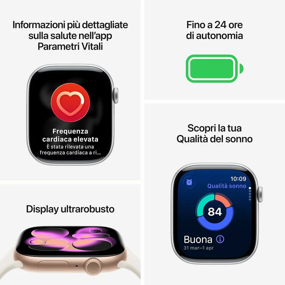 Apple Watch Series 11 GPS + Cellular 46 mm Sportarmband