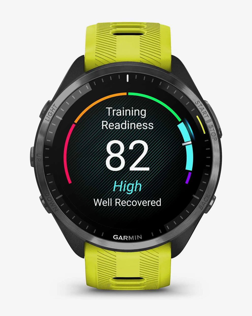 Garmin Forerunner 965 (Schwarz mit gelbem Armband)