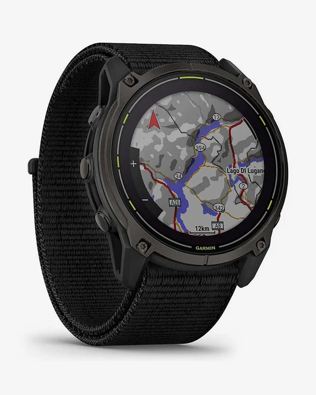 Garmin Enduro 3 Sapphire Solar 51 mm Titanium Carbon Gray Black Strap