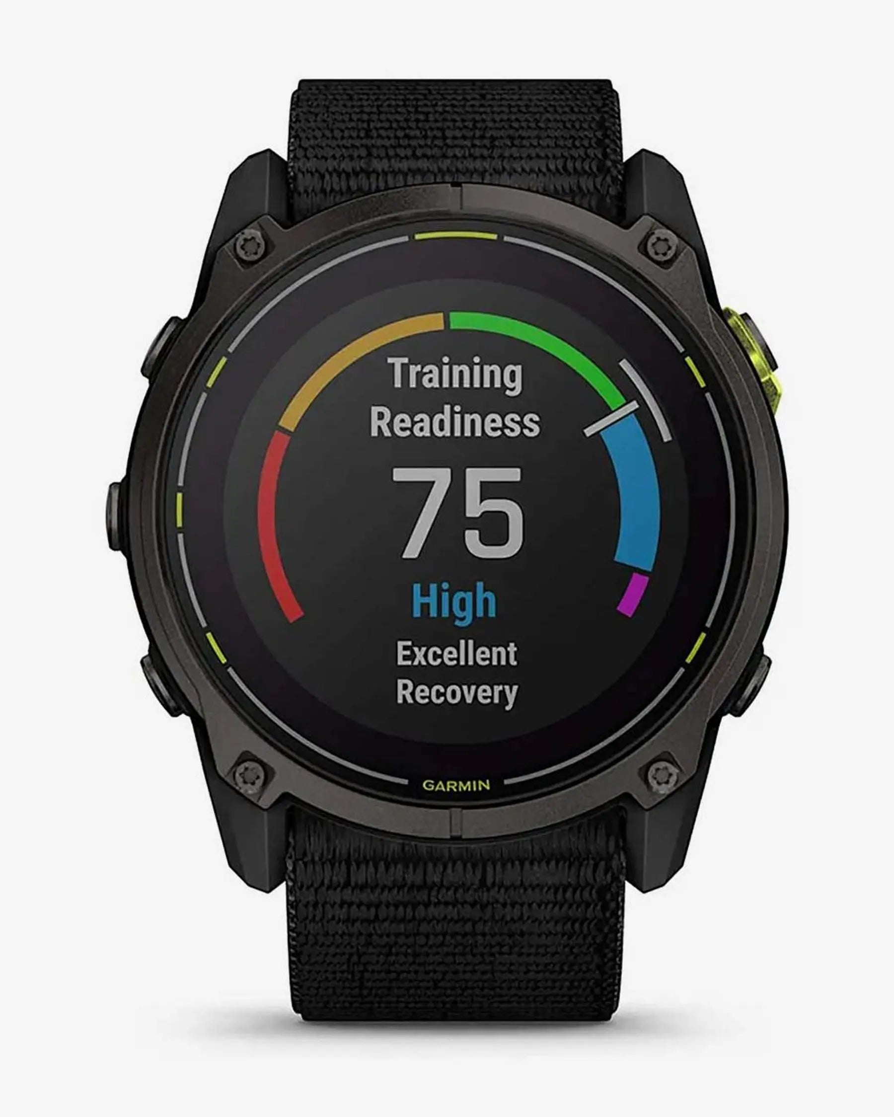 Garmin Enduro 3 Sapphire Solar 51 mm Titanium Carbon Gray Black Strap