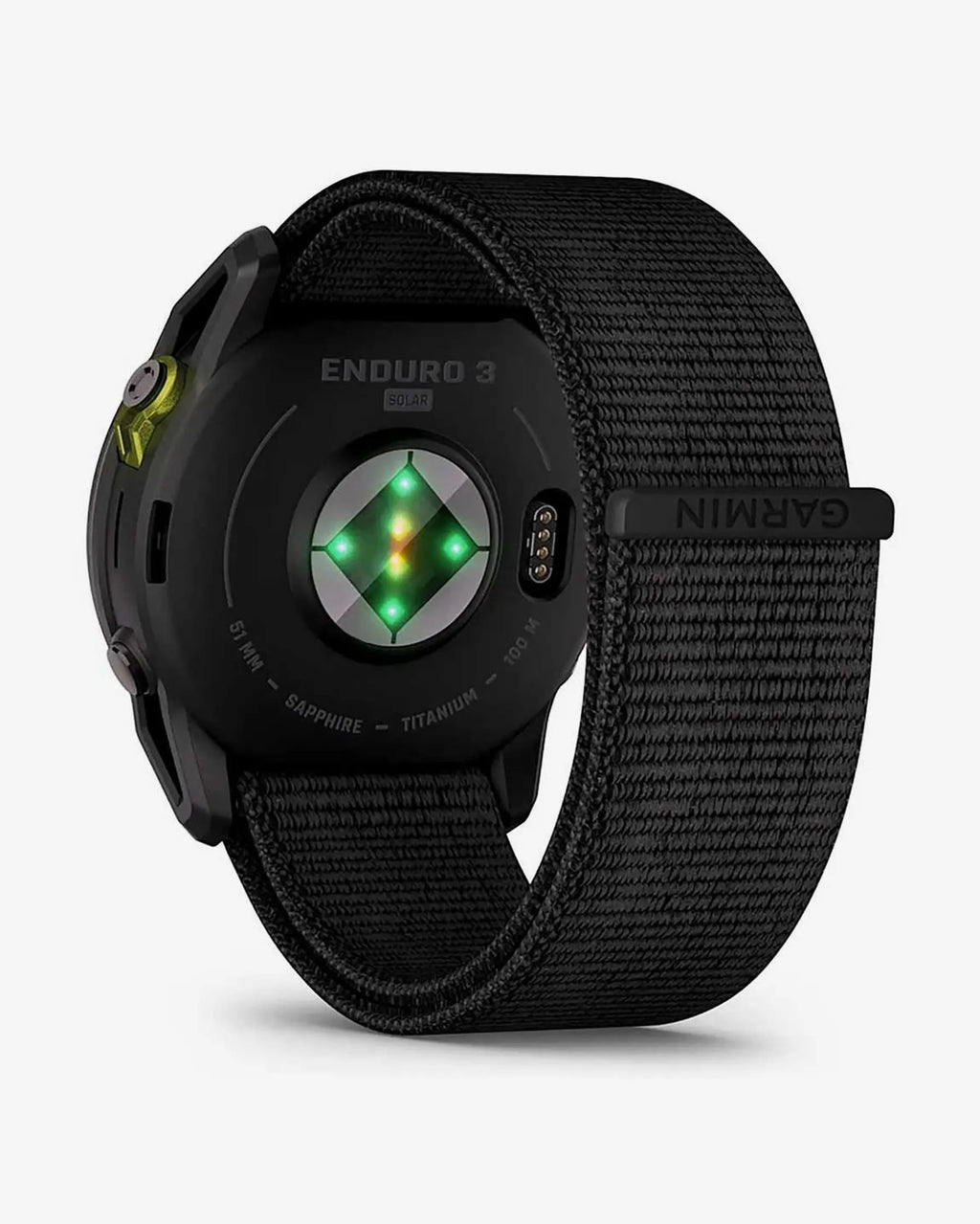 Garmin Enduro 3 Sapphire Solar 51 mm Titanium Carbon Gray Black Strap