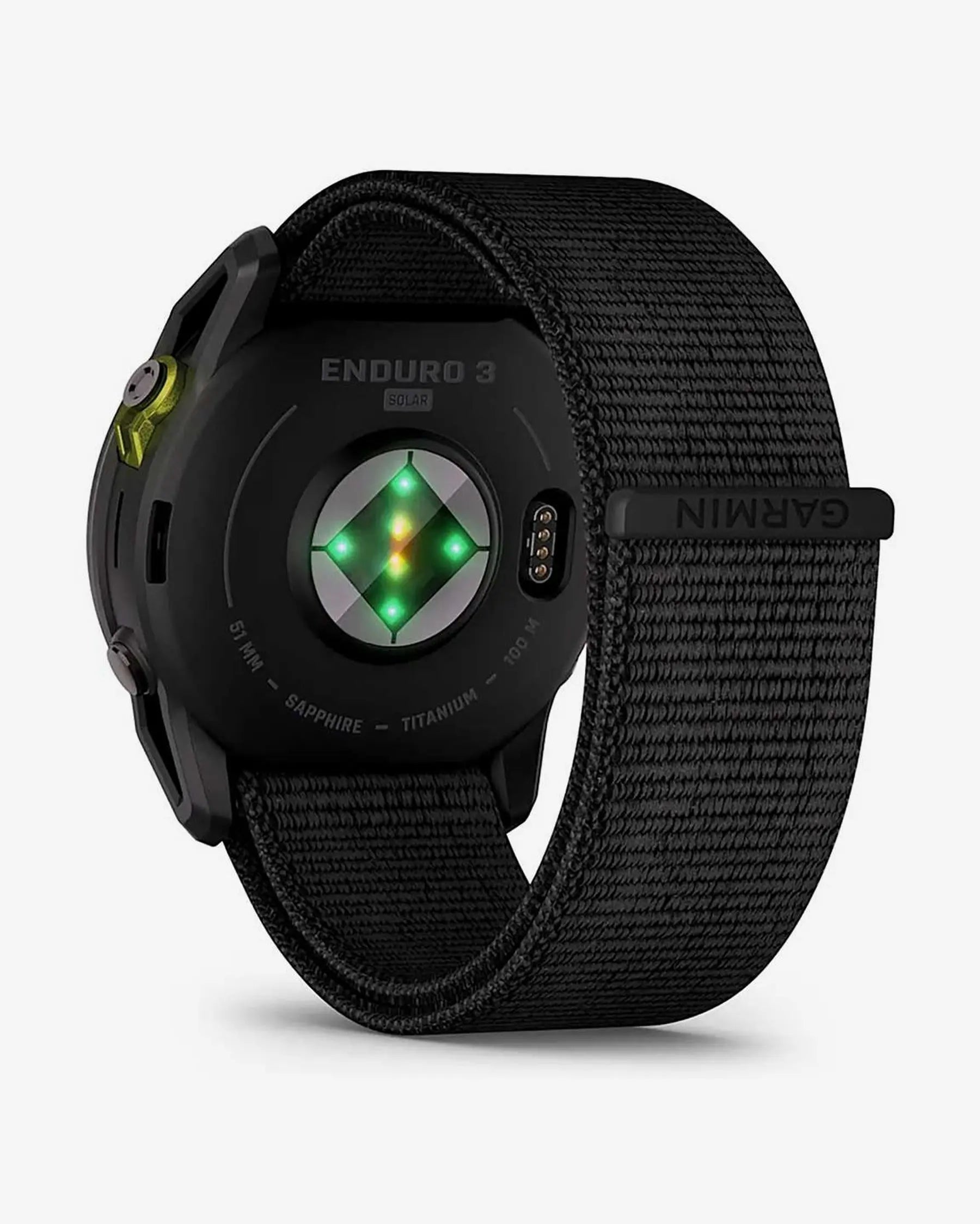 Garmin Enduro 3 Sapphire Solar 51 mm Titanium Carbon Gray Black Strap