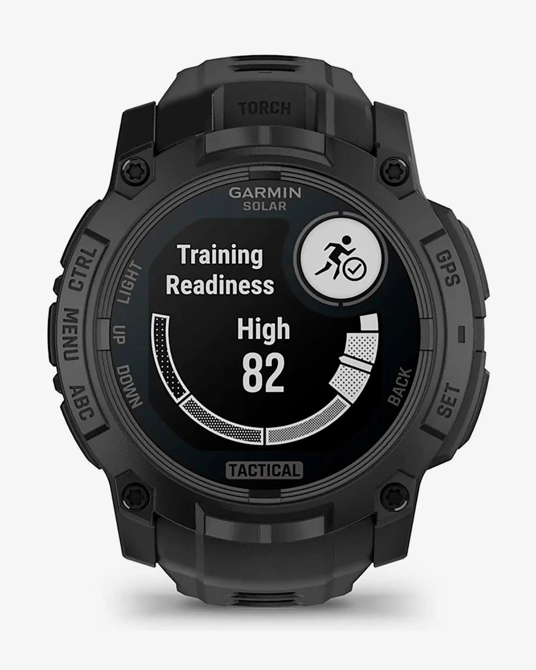 Garmin Instinct 3 Solar 50 mm Tactical Edition mit schwarzem Armband