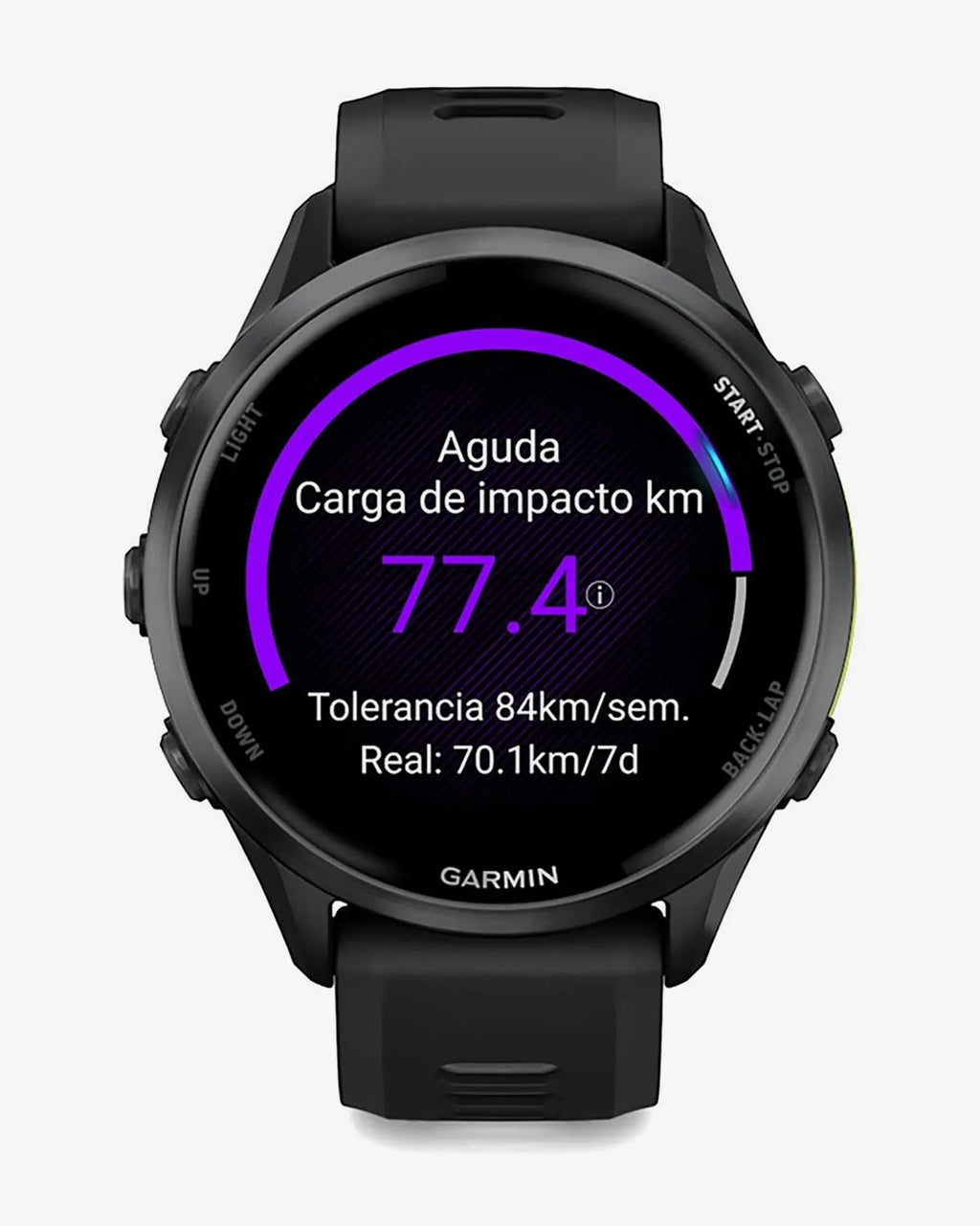 Garmin Forerunner 970 (Schwarz mit schwarzem Armband)