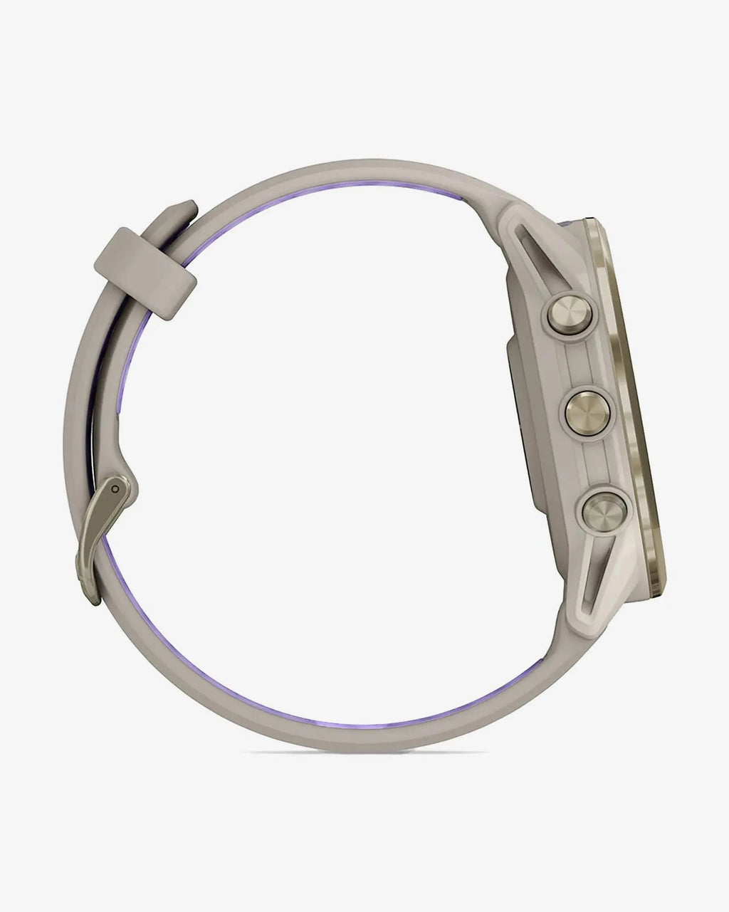 Garmin Forerunner 970 (Grau) mit grau-lila Armband