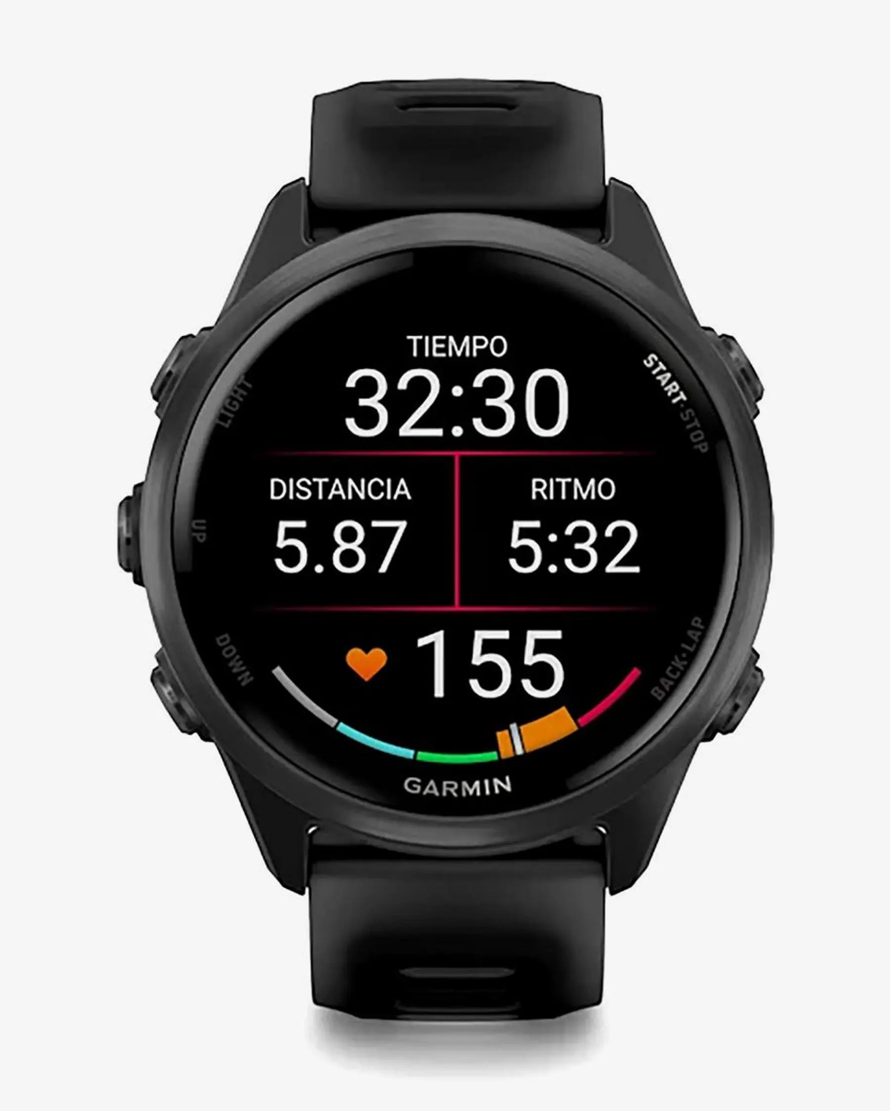 The Garmin Forerunner 570 – 42 mm Dark Grey with Black Strap