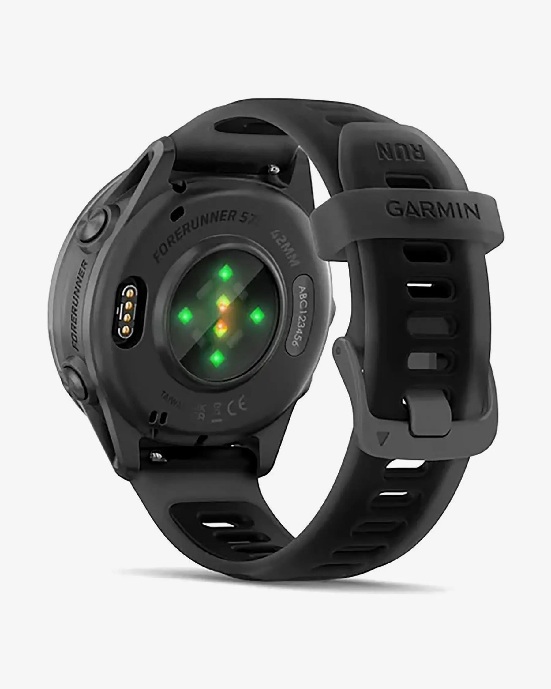 The Garmin Forerunner 570 – 42 mm Dark Grey with Black Strap