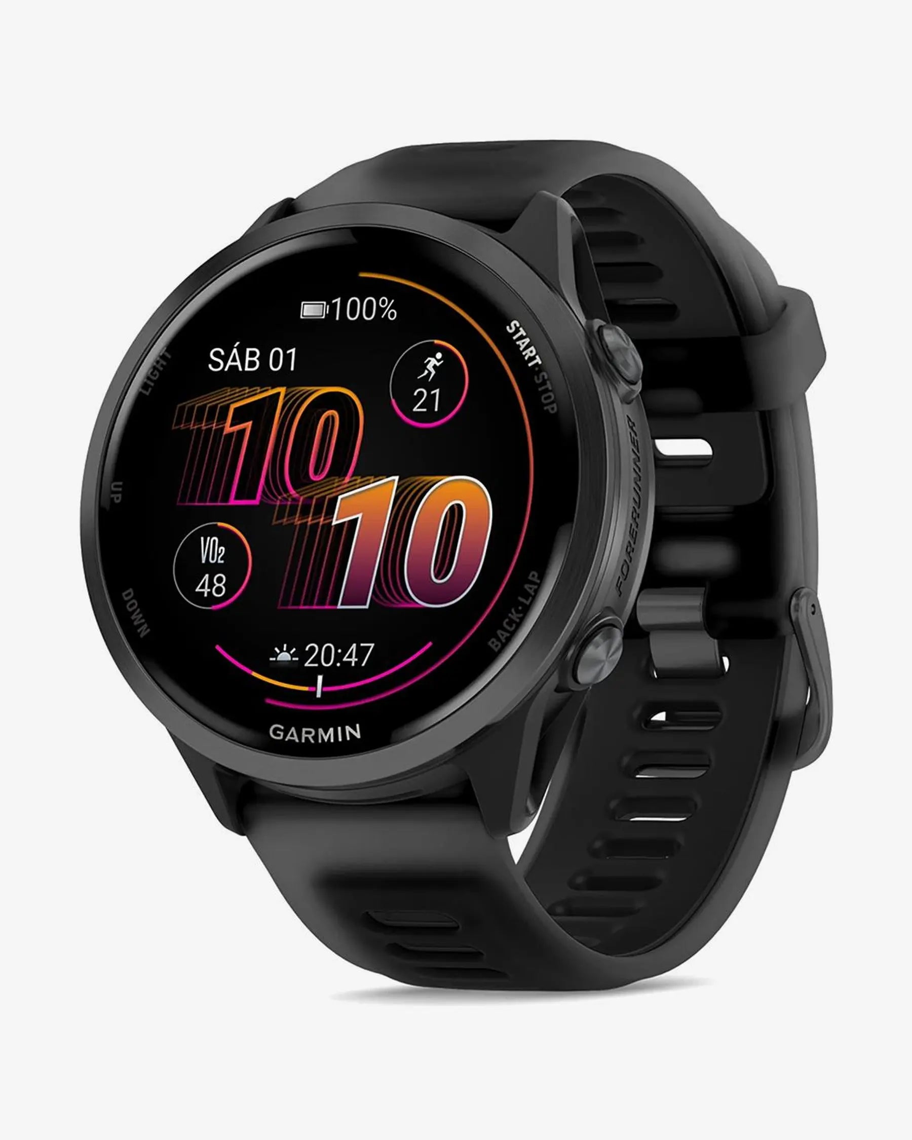 Garmin Forerunner 570 – 47 mm schwarzes Armband