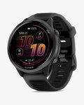 Garmin Forerunner 570 – 47 mm, Schwarz mit schwarzem Armband