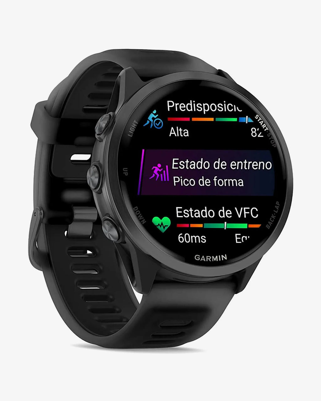 Garmin Forerunner 570 – 47 mm, Schwarz mit schwarzem Armband