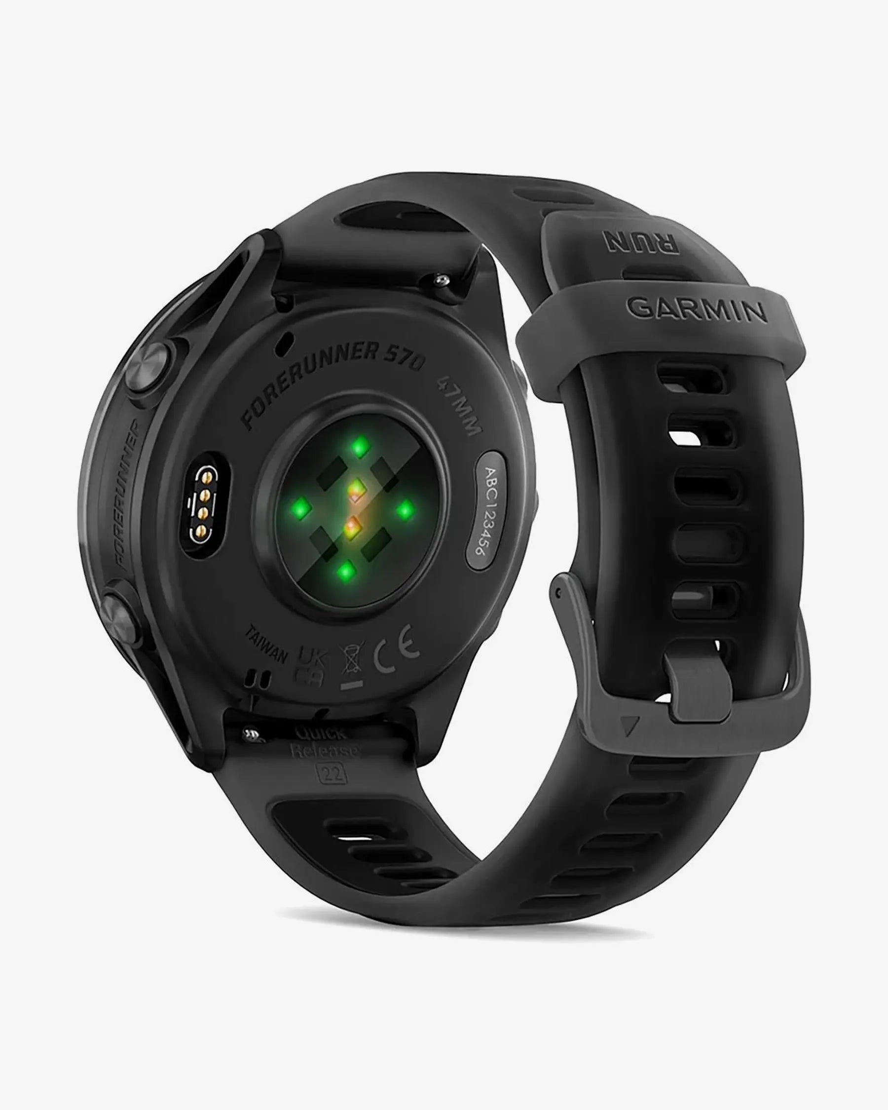 Garmin Forerunner 570 – 47 mm, Schwarz mit schwarzem Armband
