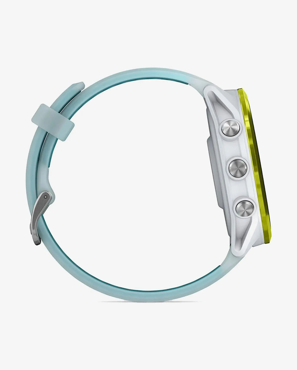 Garmin Forerunner 570 – 47 mm Gelb mit blau-weißem Armband