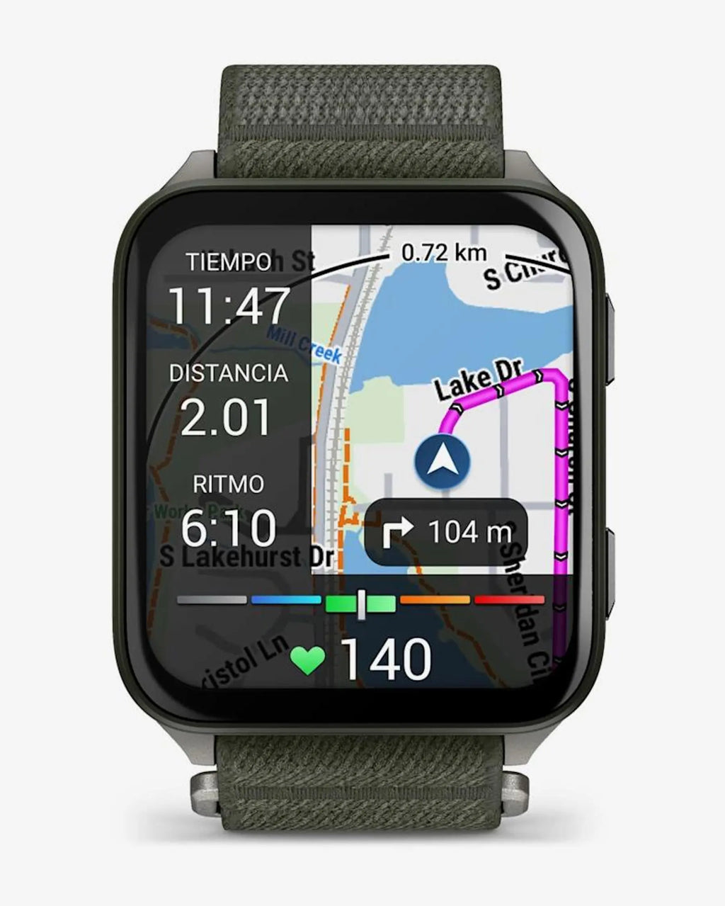 Garmin Venu X1 Grün Armband Grün