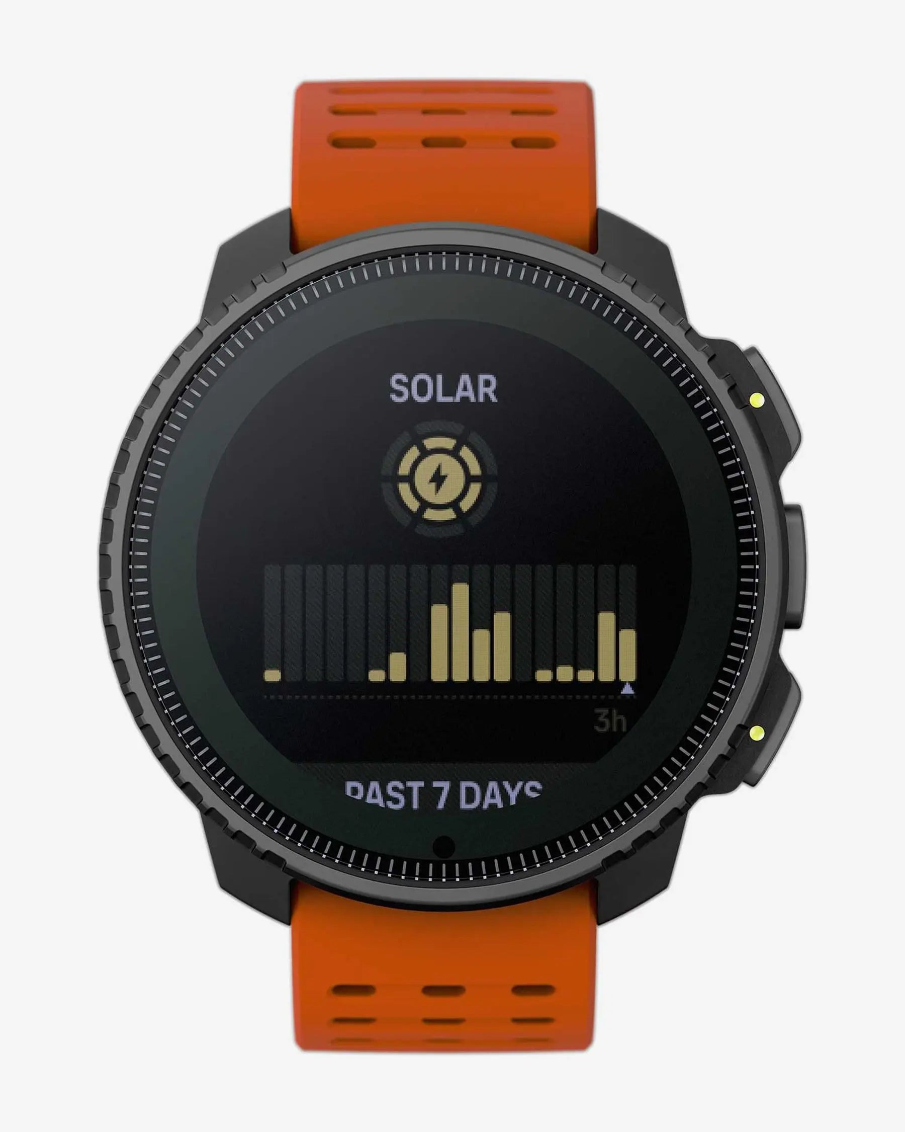 Suunto Vertical Solar Edelstahl Orange Pearl Black